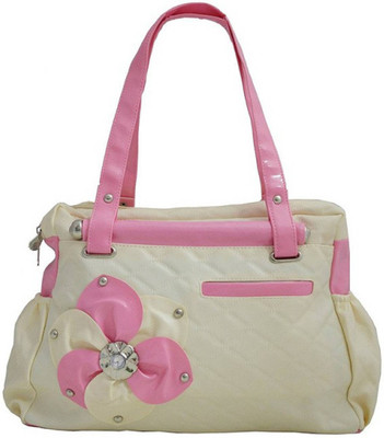 

Mountrex Hand-held Bag(Beige, Pink)