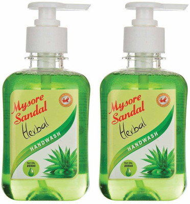 

Mysore Sandal Herbal Handwash-Pack of 2(250 ml, Bottle, Pack of 2)