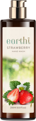 

Earthi Strawberry Handwash, Pure Strawberry Extract, Herbal, Liquid, Antibacterial(200 ml, Bottle)