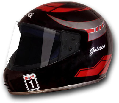 MOTOFLY GOLDEN X Motorbike Helmet(Black)