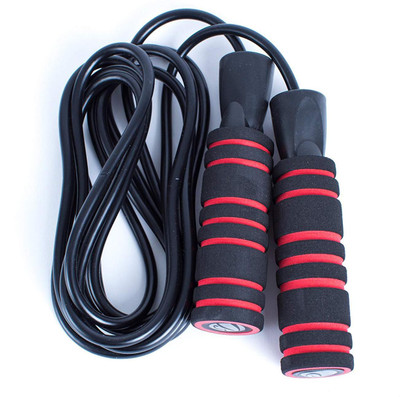 

Kitfit Double ball bearing Skipping rope Red black Ball Bearing Skipping Rope(Red, Length: 259 cm)