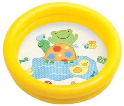 

Navkar My First Pool Inflatable Baby Water Pool Tub with Colorful Cartoon Inflatable Pool(Multicolor)