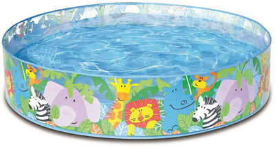 Navkar Snapset Pool For Kids - 5 Feet Inflatable Swimming Pool(Multicolor)
