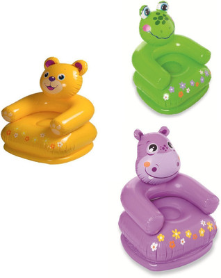 

Navkar Bear Shape Animal Chair Inflatable Toys Inflatable Sofa/ Chair(Multicolor)