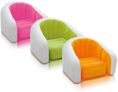 

Navkar Inflatable Air PVC Junior Cafe Club Chair, Multi Color Inflatable Sofa/ Chair(Multicolor)