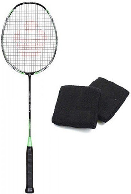 

Cosco Combo of two one 'Lasertec Lt55' badminton racket and one pair of wrist band (Color On Availability)- Badminton Kit