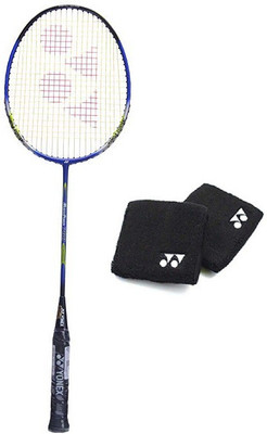 

Yonex Combo of two - one 'Muscle power 700' Badminton racket + one pair of wrist band (Color On Availability)- Badminton Kit