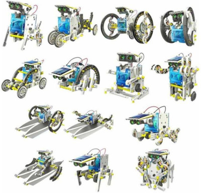 

Akshit 14 in 1 Educational Robot Solar Energy Kit(Multicolor)