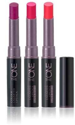 

Oriflame Sweden The One Colour Unlimited Lipstick (Violet Extreme) & Colour Unlimited Lipstick Super Matte (Forever Fuchsia, Constant Coral) (set of 3)(Violet Extreme, Forever Fuchsia, Constant Coral)