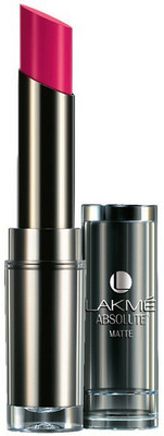 

Lakme Absolute Matte Lipstick Pink Me Up(Pink Me Up, 3.7 g)