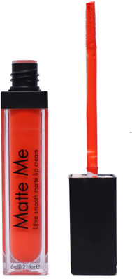

The Looks Matte me Waterproof Liquid lipstick(Very Orange, 5 ml)