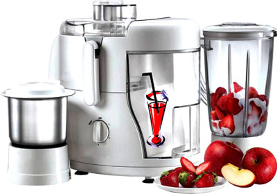 

Green Home Rotary JMG 3 speed control with quick on-off protection 2 Jars 550 Watt 550 W Juicer Mixer Grinder(White, 2 Jars)