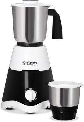 

Flipkart SmartBuy PowerChef Pro 500 W Mixer Grinder(Black, White, 2 Jars)