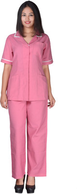 

YAYA YA7402B Shirt Hospital Scrub(PINK L)