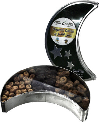 

DatesRoyale Organic Sukkari, Sabaka, Khudary Dates Gift Box (Crescent) Dates(800 g, Box)