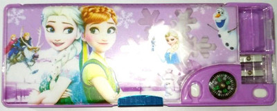 

A2Z Unique Design Frozen Art Plastic Pencil Box(Set of 1, Multicolor)
