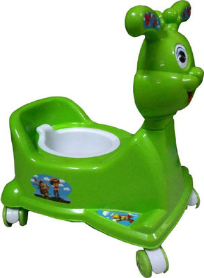 

Croox New Special Design for the Kids Having Fun with Rabbit style Riding Potty Seat Box Potty Box(Multicolors)