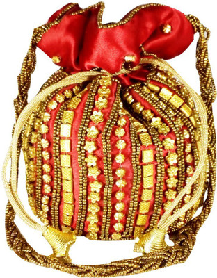 

opazo maroon color botua Potli(Maroon)