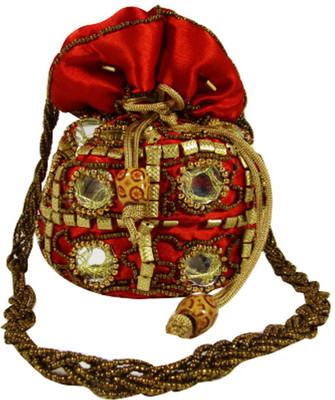 

opazo Red color party botua Potli(Red)