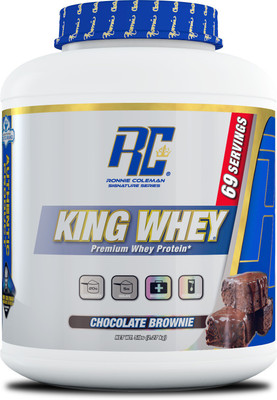 

RONNIE COLEMAN Signature Series King Whey Protein Blends(5 pounds, Chocolate Brownie)