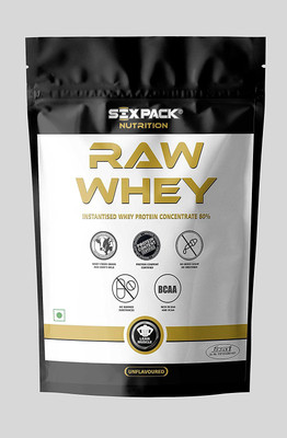 

SIX PACK NUTRITION Raw Whey 1 Kg (Unflavored) Whey Protein(1000 g, Unflavored)