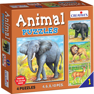 Creatives Animal Puzzle No. 1(10 Pieces)