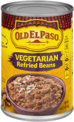 

Old Elpaso Vegetarian Refried Beans - 453g(16oz) 453 g