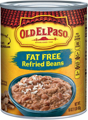 

Old Elpaso Fat Free Refried Beans - 453g(16oz) 453 g