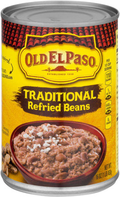 

Old Elpaso Traditional Refried Beans - 453g(16oz) 453 g