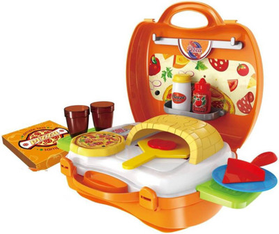 Alpyog 22 pcs pizza play set(Orange)
