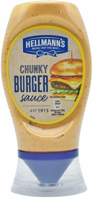 

Helmanns Chunky Burger Sauce - 258g (250ml) Sauce(258 g)