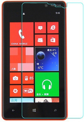 MRNKA Tempered Glass Guard for Nokia Lumia 820 (Pack Of 1)(Pack of 1)
