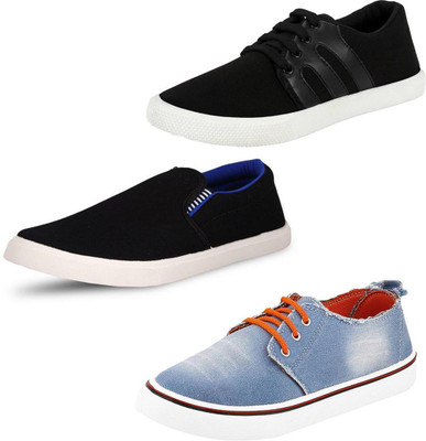 

Dagcros Casuals For Men(Black, Blue, Multicolour