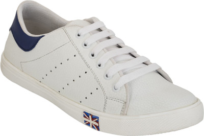 

Shoe Fit Sneakers For Men(White, White::blue