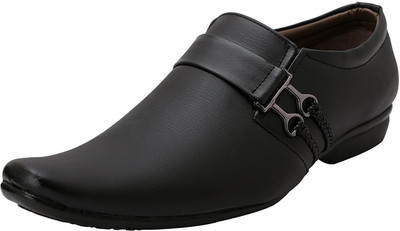 

SAIJARA Slip On For Men(Black