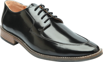 

Heels & Shoes Men's Derby Faux Leather Lace Up For Men(Black