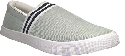 

COURIER Canvas Shoes For Men(Grey, Grey / white