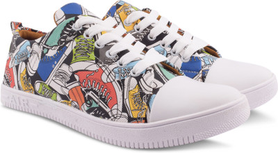 

Krafter Canvas Shoes For Men(Multicolor, Multi colour