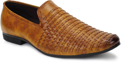 

BUWCH Formal Shoe For Men & Boys Slip On For Men(Tan, Brown