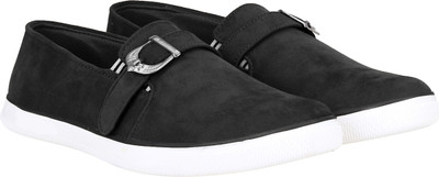 

Koxko Lazy Slip On Sneakers For Men(Black