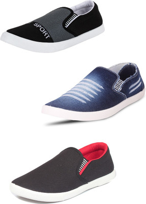 

Wwodcell Loafers For Men(Multicolor, Black