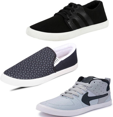 

Dagcros Casuals For Men(Black, Grey, Multicolour