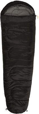 

IBS Waterproof Hood Camping Hiking Travel Sleep For Single Person Sleeping Bag(Black