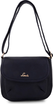 

Lavie Women Casual Blue Leatherette Sling Bag