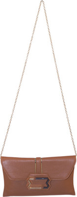 

gahana online Women Casual Brown PU Sling Bag