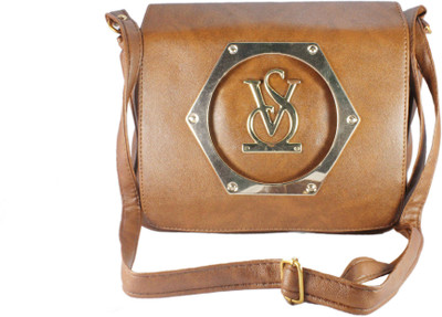 

rasmarket Girls Casual, Formal Tan PU Sling Bag