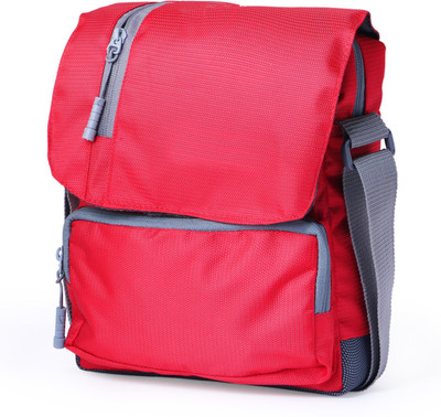 

Hyper Adam Men & Women Casual Red Polyester Sling Bag