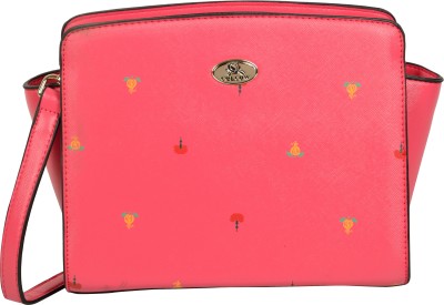 

Fiona Trends Women Casual Pink PU Sling Bag