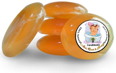 

3F Handmade Aloe Neem & Honey Soap(500 g, Pack of 5)