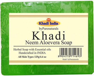 

Khadi Neem Aloevera Soap -125g(125 g)